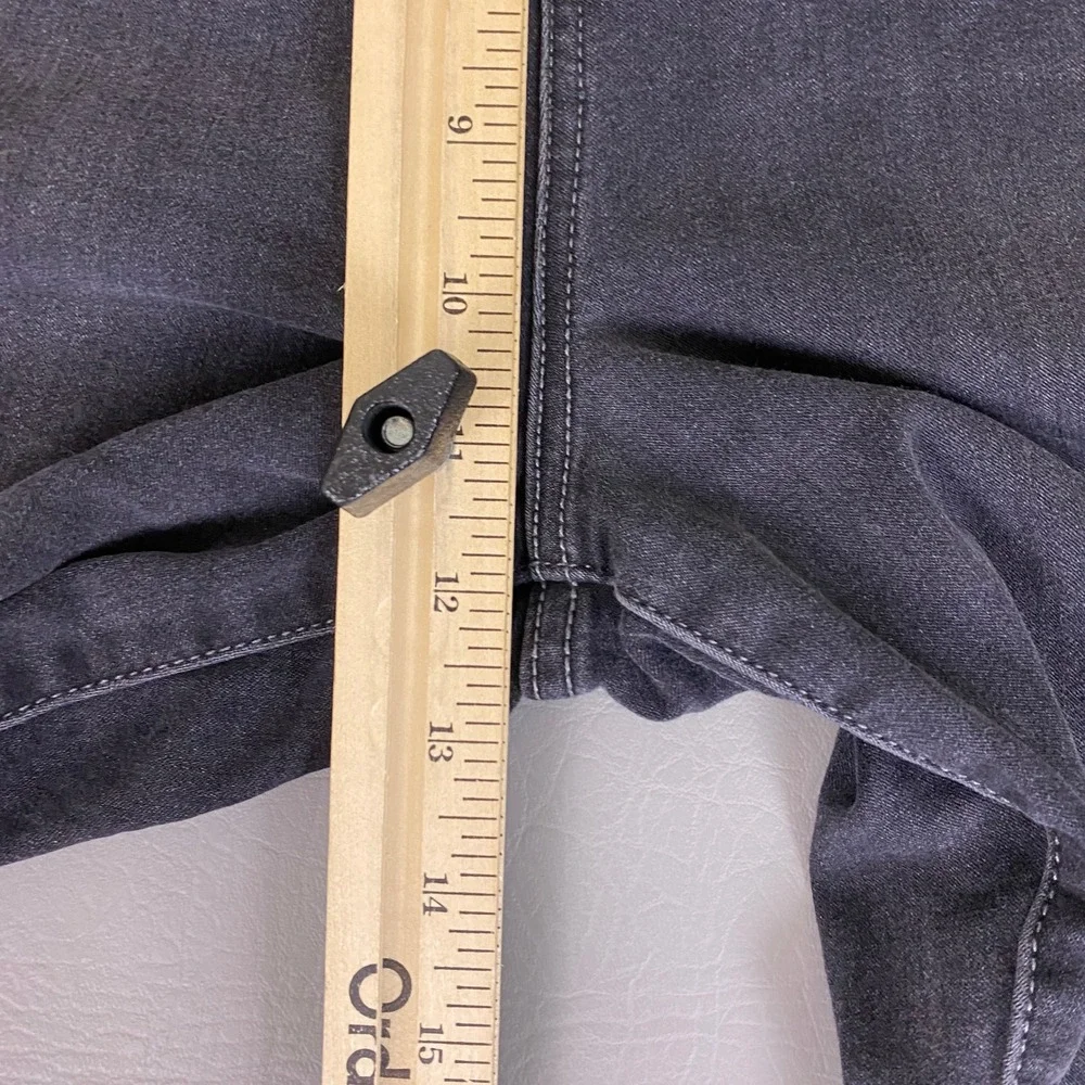 Liverpool Los Angeles High Rise Ankle Jeans Women's 14/32‎ Black / Charcoal Gray